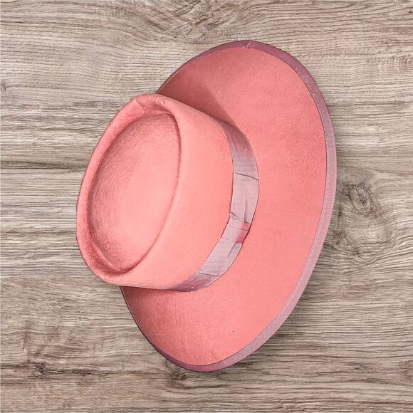 OLIVE & PIQUE - WOOL FELT TELESCOPE GAMBLER (BOLERO) HAT - Picture 2 of 6